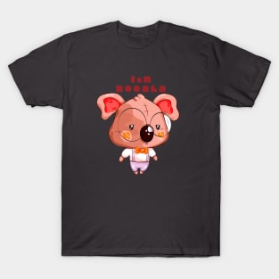 Cute Koala Cartoon Clothing T-Shirt